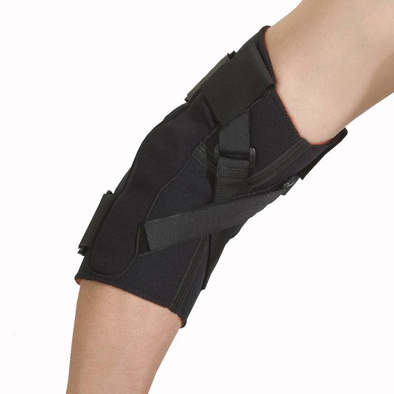 Thermoskin ROM Hinged Elbow, Black, 8*189 image 0