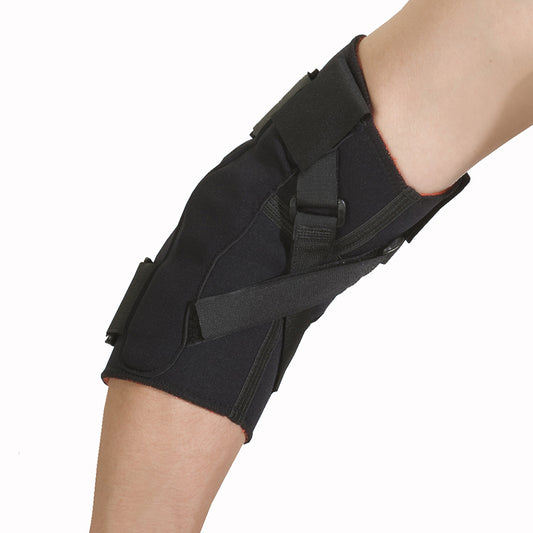 Thermoskin ROM Hinged Elbow, Black, 8*189 image 0
