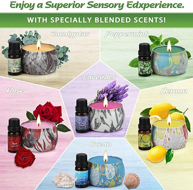 DIY Candle Making Kit for Beginners Kids Adults, Christmas Gifts, Luxury Beewax Candle Making Kit Supplies Craft Kits for Makeing Your Own Christmas Candles image 4