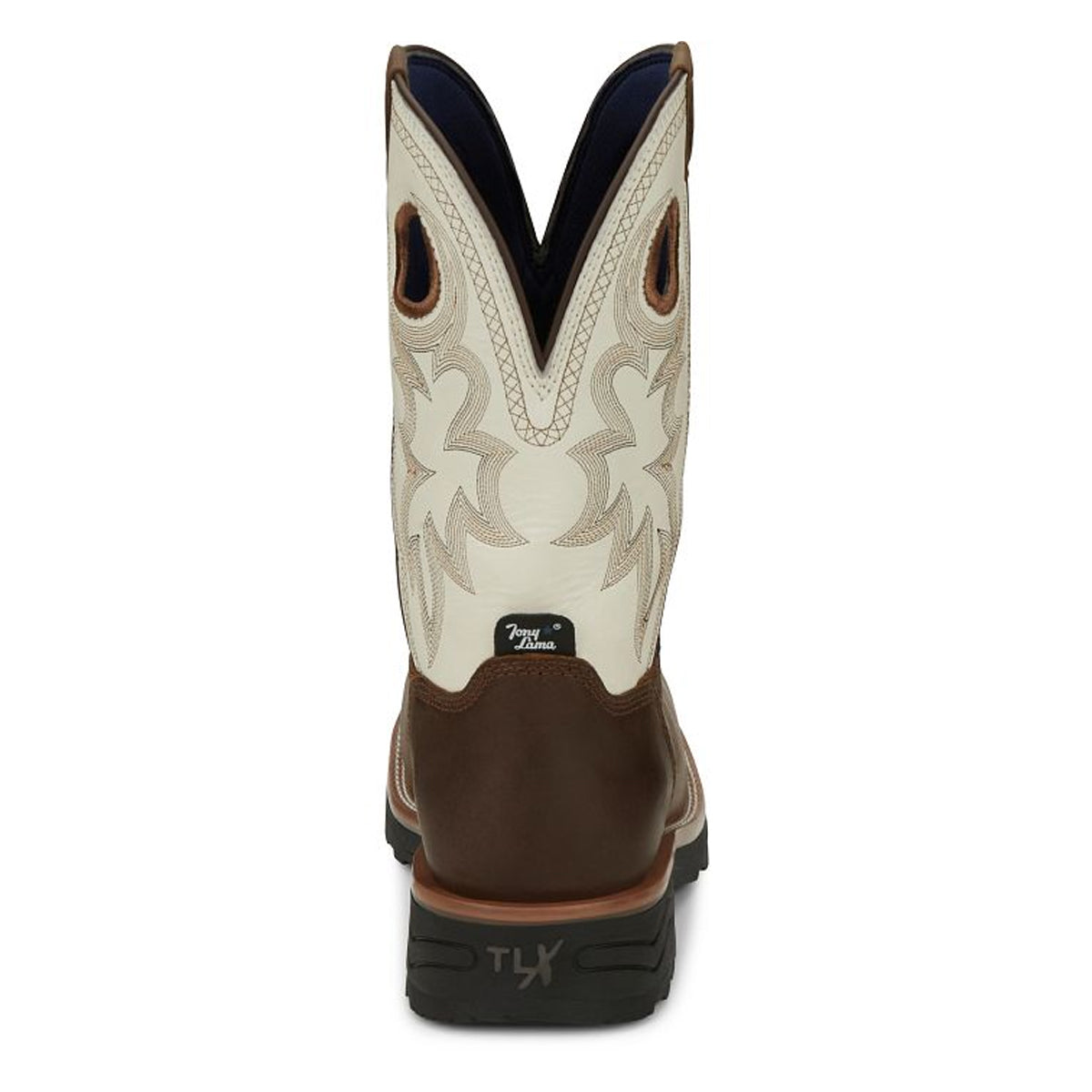 Tony Lamas Boots Men's Footwear Work Fireball 11" Composite Toe WAterproof Work Boot Color Bark image 4