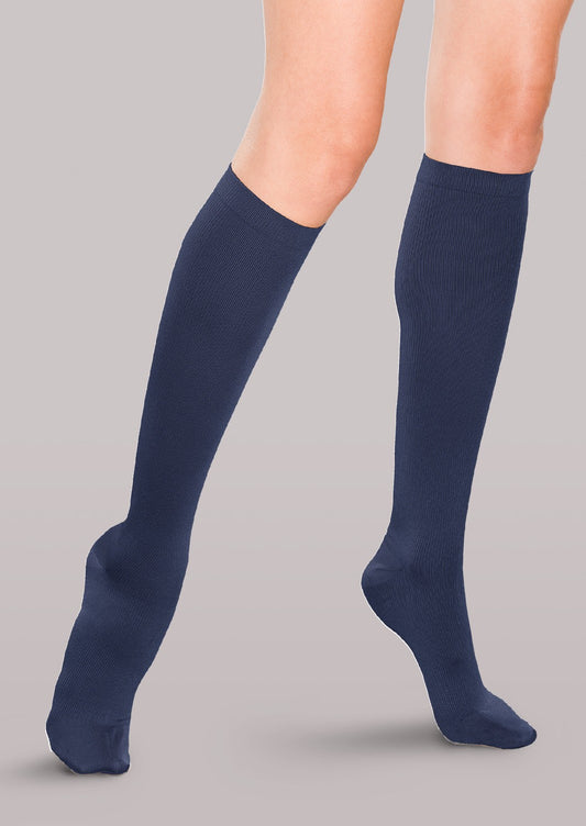 Women's Moderate Support Ribbed Trouser Socks image 0