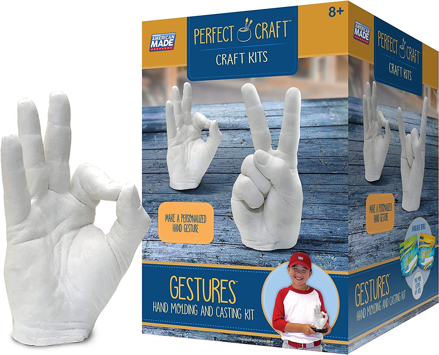 Perfect Craft Gestures Perfect Cast Molding and Casting Kit image 2
