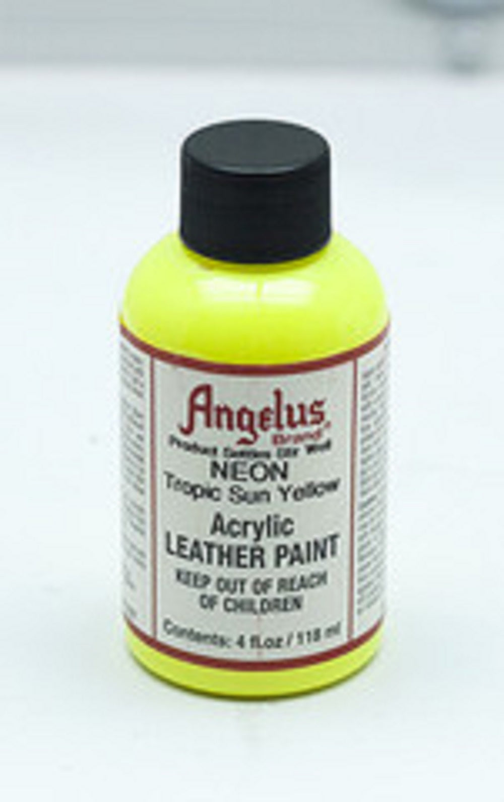 Angelus Acrylic Paints Neon 1 Oz All Color - Tropical Yellow image