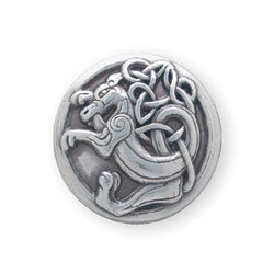 Tandy Leather Celtic Conchos 1" #11373- - 11373-31 Kell Dragon image