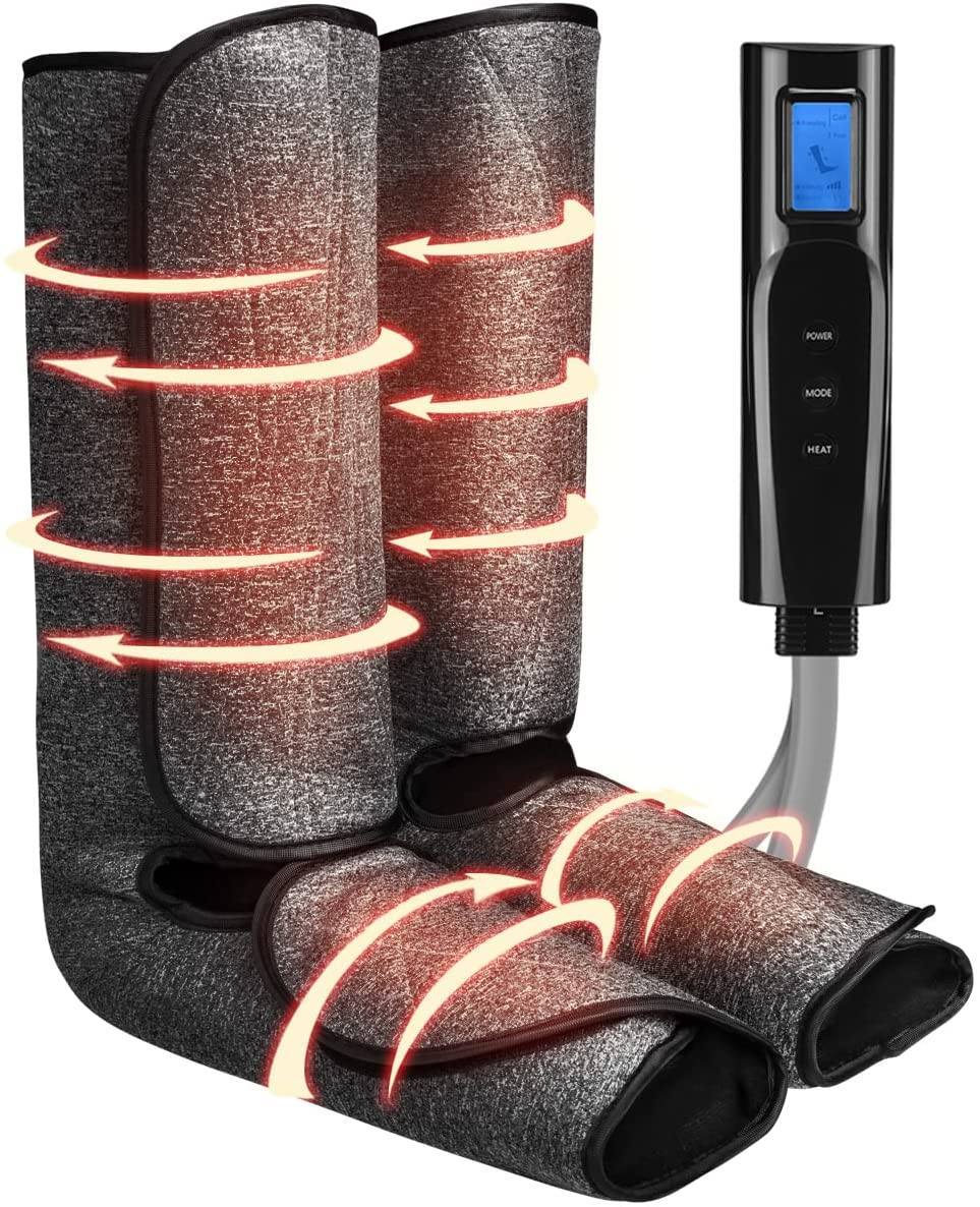 Leg Massager for Circulation and Relaxation, Air Compression Calf Thigh Foot Ma image 0