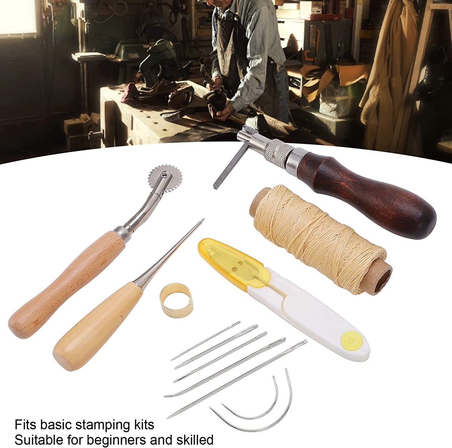 Leather Work Tools, Leather Tools A Handy DIY kit for Beginners and Experts Alike image 3