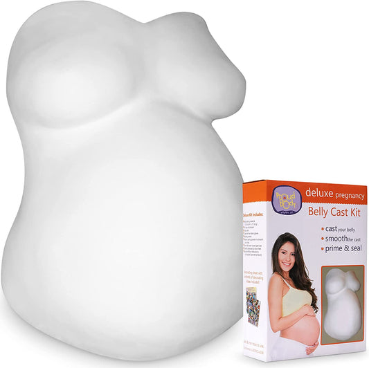Luna Bean Deluxe Belly Casting Kit Pregnancy - Baby Bellies Baby Casting Kit - Pregnancy Belly Plaster Molding Casting Kit-New Moms Casting Keepsakes image 0