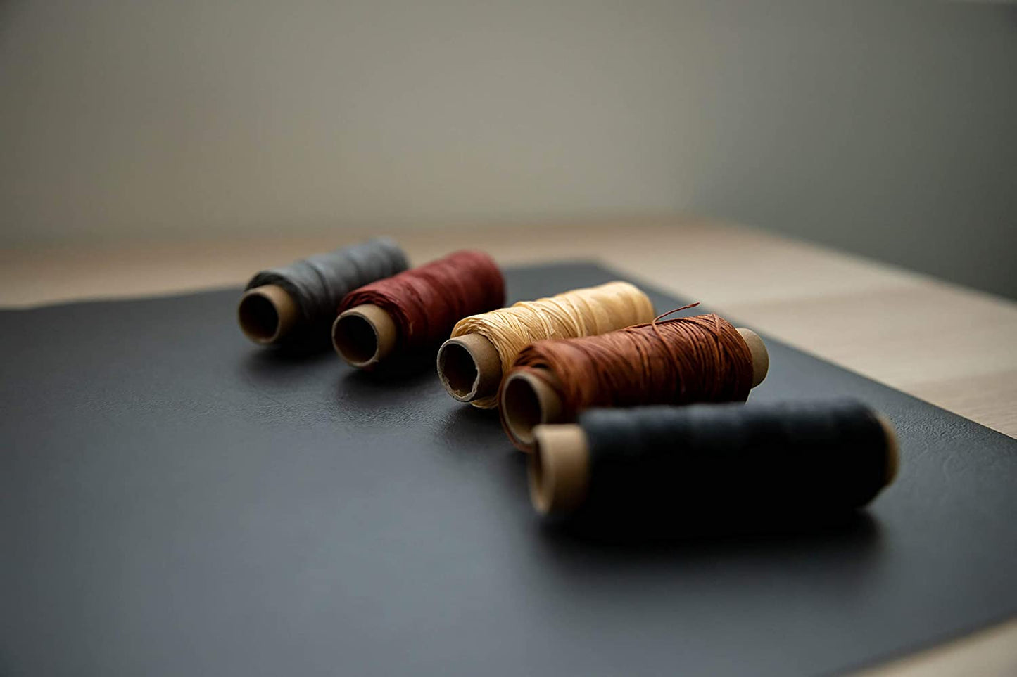 JERETA Leather Working Kit, 32pcs Thread and Needle Kit, Leathercraft Supplies, Hand Sewing Kit, Leather Bracelet Making Kit, Upholstery Repair Kit image 2