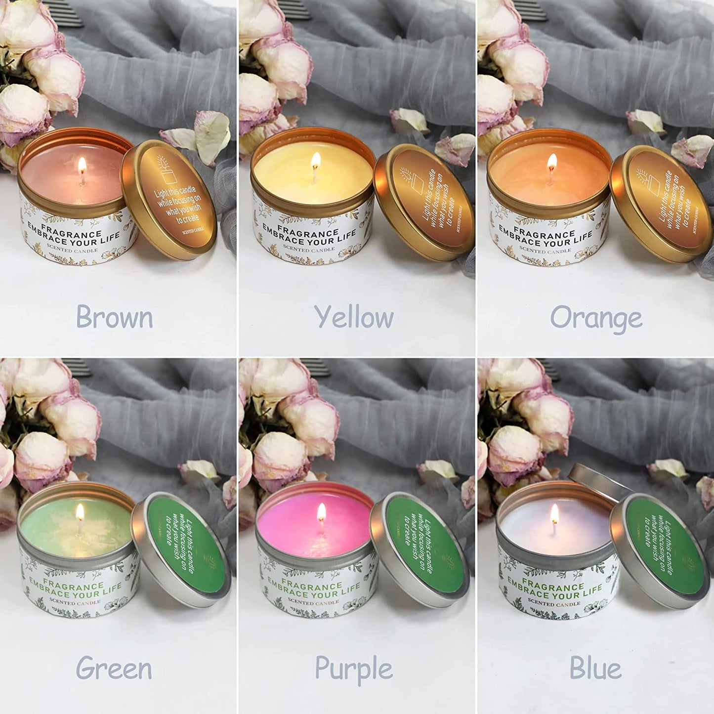 Luxury DIY Candle Making Kit Supplies Set Scented Candle Molds for Art and Craft Soy Wax, Fragrance Oil, Cotton Wicks, Candle Pigment, Candles Craft Supplies 81 Piece, Christmas Gifts for Women image 6