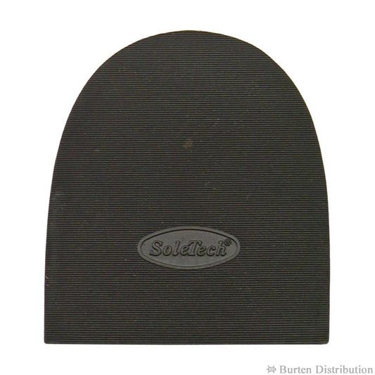 Soletech Fineline -18 Iron Shoe Repair Replacement Heels Black Rubber | Shoe, Boots Repair image 0