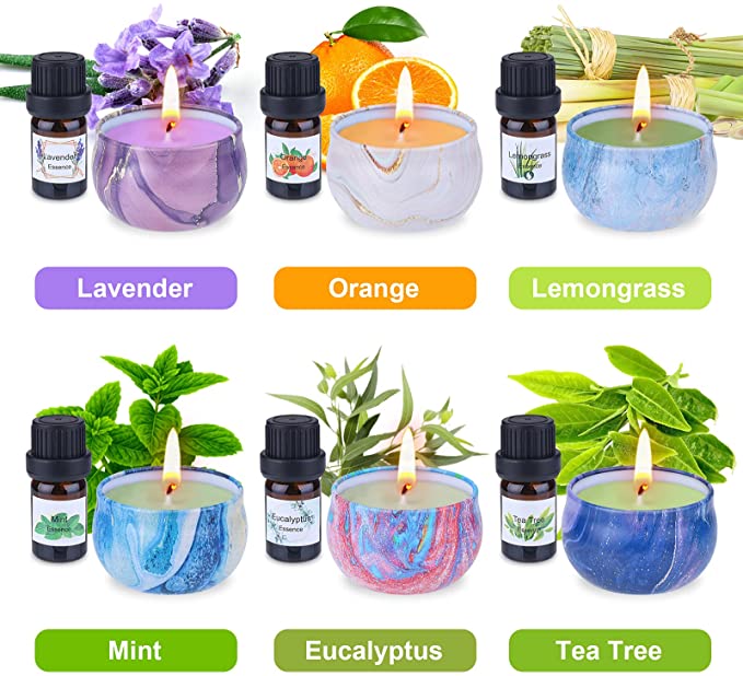 SUPERSUN Candles Making Kit for Adult - Christmas DIY Gift Supplies for Kid and Beginner, Include Fragrance Oils, Candle Pouring Pitcher, Bees Wax, Center Devices, Tins, Wicks, Dyes, Wicks Sticker image 2