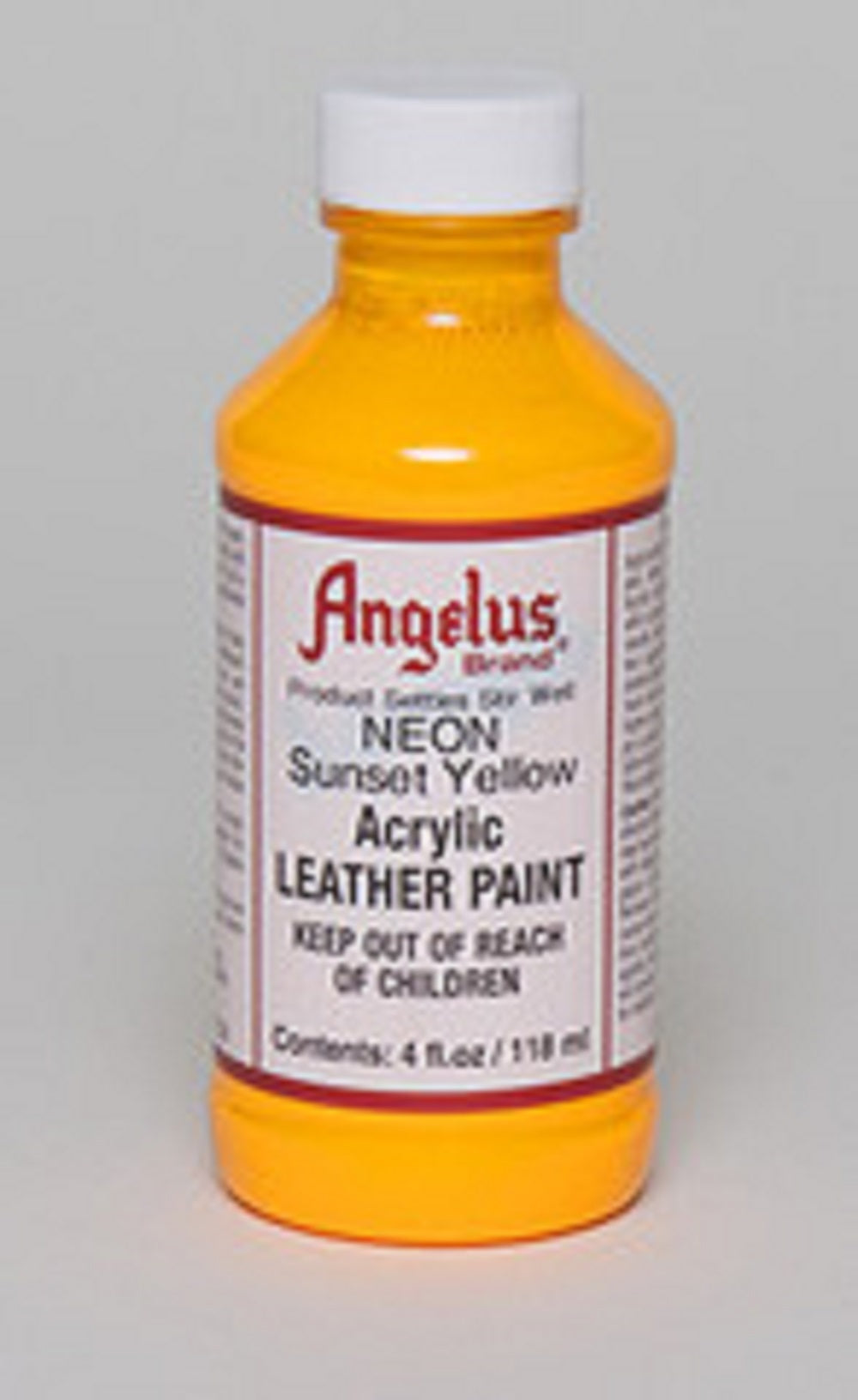 Angelus Acrylic Paints Neon 1 Oz All Color - Sunset Yellow image