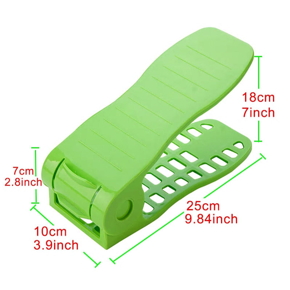 Shoe Racks Organizer -Double Shoe Holder Storage x 1 image 2