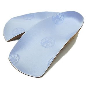 Birkenstock Blue Footbeds Heeled Arch Support Insoles Cork and EVA image 0