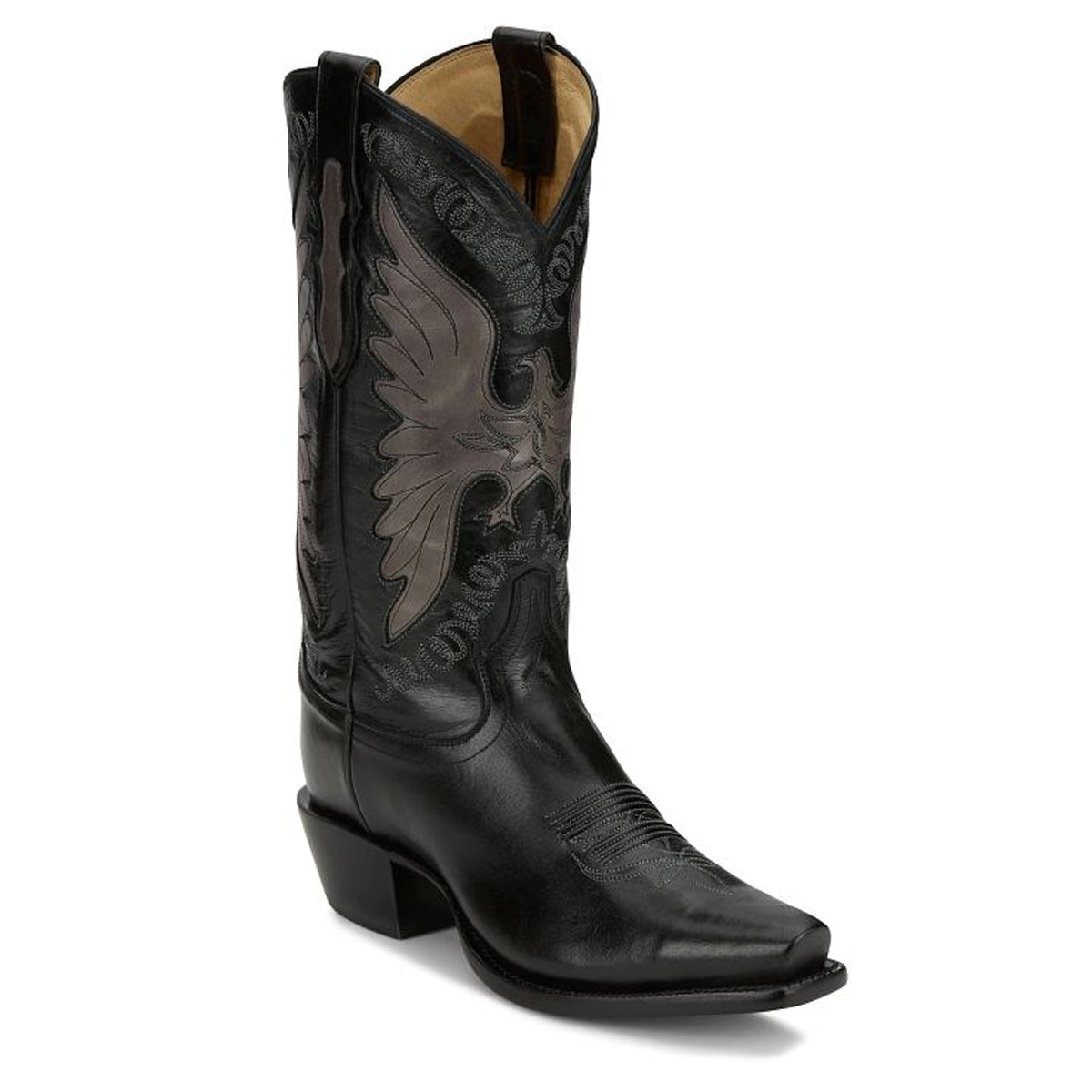 Tony Lamas Boots Men's Western  Aquino 13" Western Color Obsidian image 1