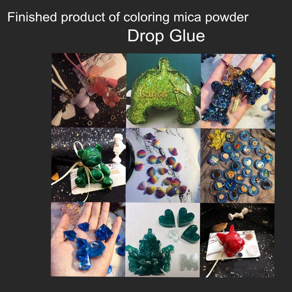 Mica Powder,Natural Soap Making Supplies,Resin Pigment Kit,Epoxy Resin Dye,36 Colors Soap Making Dyes,Hand Soap Making Pigment Kit,Resin Jewelry,Jewelry Making Supplies，Resin Powder, image 3