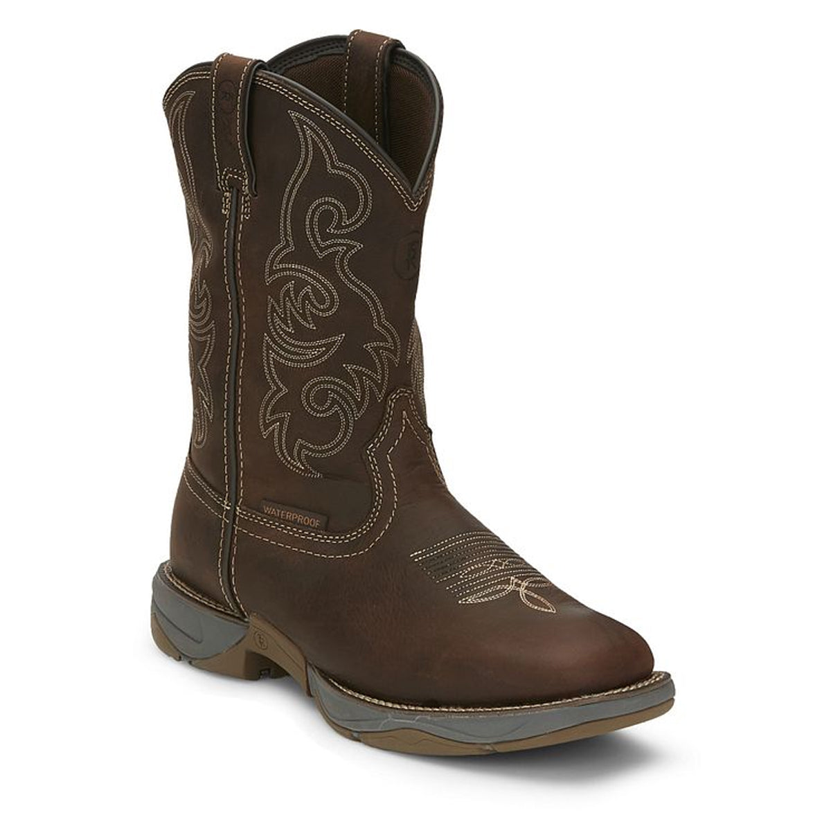 Tony Lamas Men's Footwear Work Junction 11" Work Boot Color Dark Brown image 1