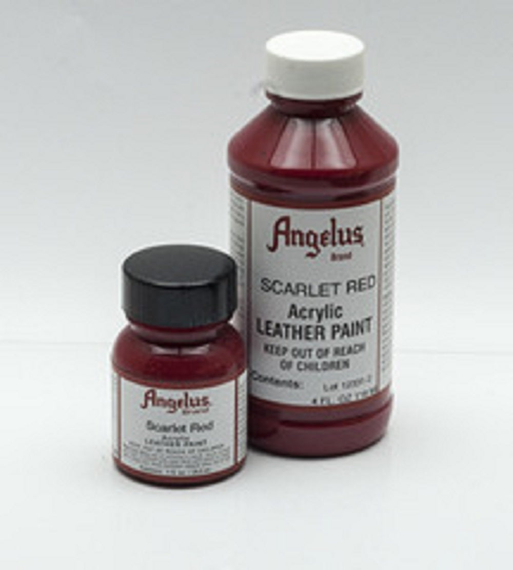 Angelus Acrylic Paints 4 Oz All Color # Other colors - Scarlet Red image