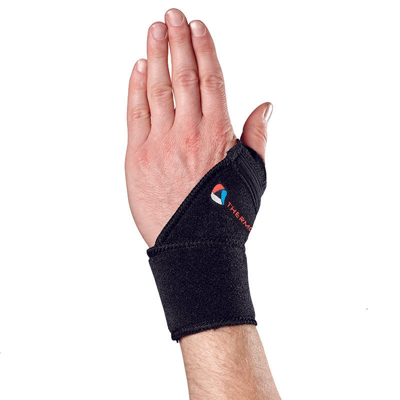 Thermoskin Sport Wrist Wrap, Black, One Size, 80791 image 0