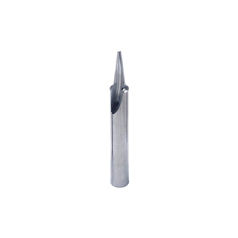 PANHAM 15 Degree Profile Router Bit V Groove Bit for Wood Carving Solid Carbide with 1/4" Shank,1/4" X 2" Long image 1