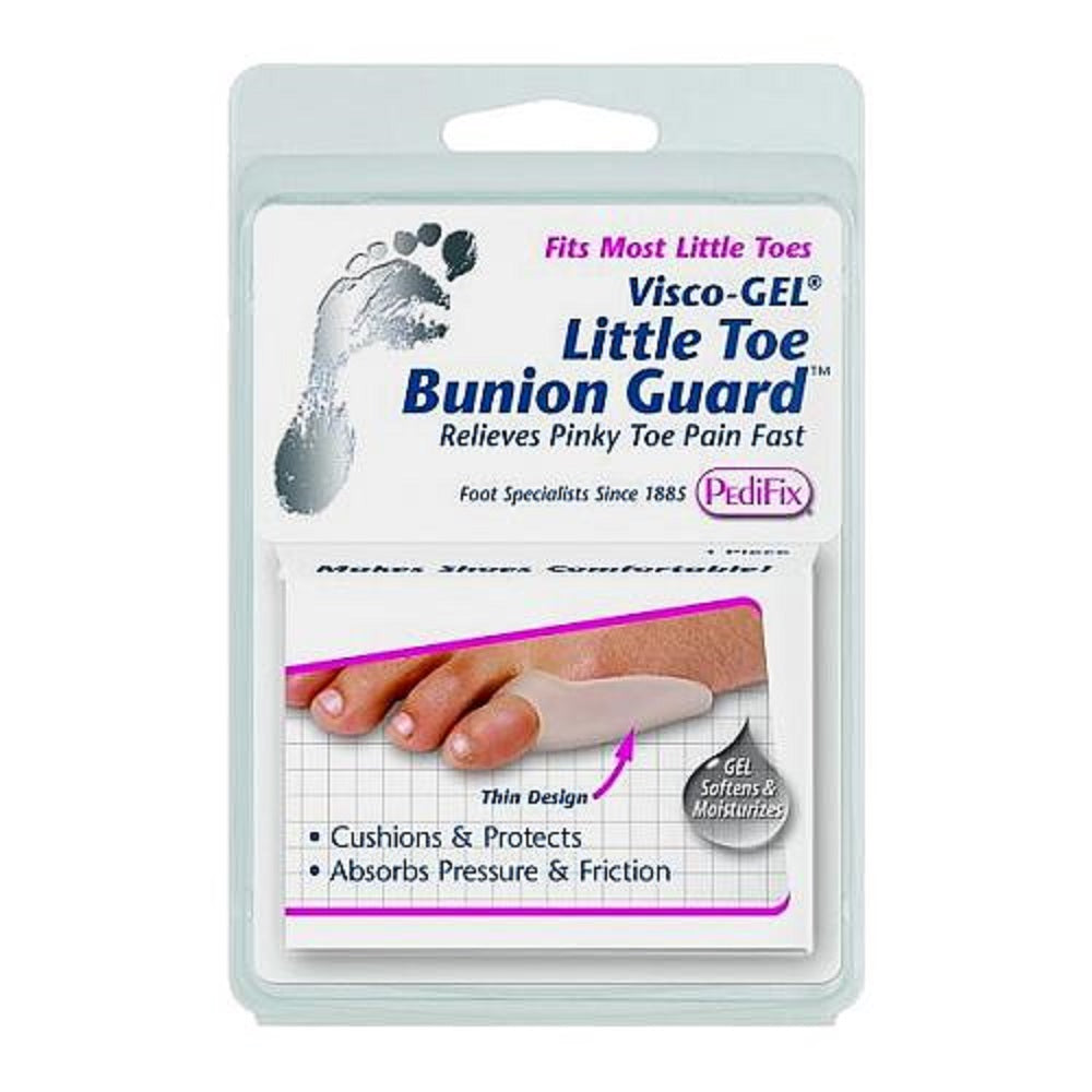 PediFix Visco-Gel Little Toe Bunion Guard, One Size Fits Most, image 0