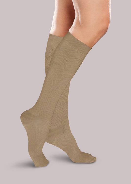 Women's Moderate Support Chevron Trouser Sock image 0