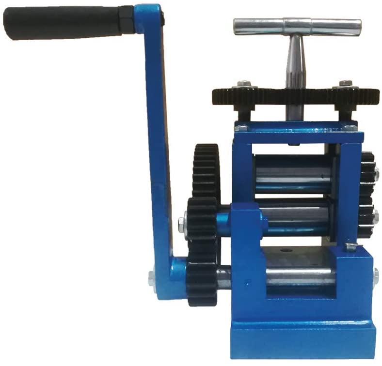 Simond Store Rolling Mill Machine, 3 Inch (76 mm), 7 Rollers Combination Manual Rolling Mill for Jewelry Making, Tabletting Jewelry Tool for Metal Sheet and Wire image 4
