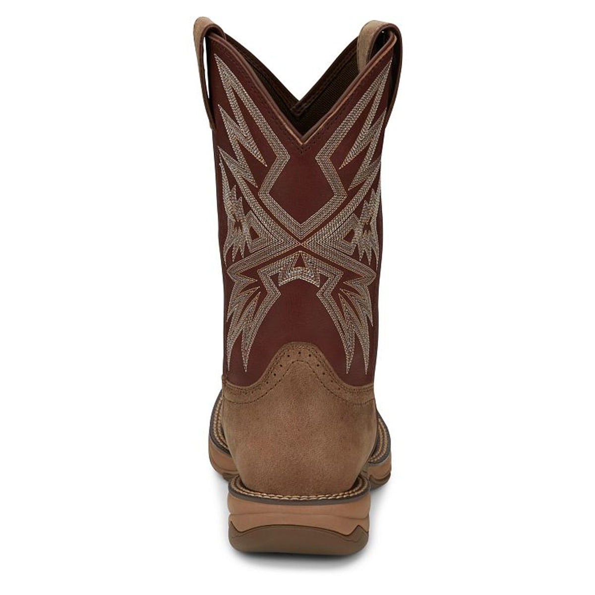 Tony Lamas Men's Footwear Work Bartlett 11" Steel Toe Work Boot Color Light Tan image 4