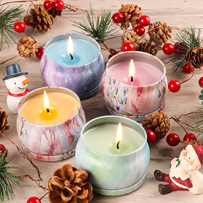 Soy Wax Candle Making Kit - Craft Gifts Supplies for Kids Adults Including 2LB Soy Wax, 6 Rich Scents, 6 Dyes, 6 Tins Wicks, 900ML Melting Pot and More image 1