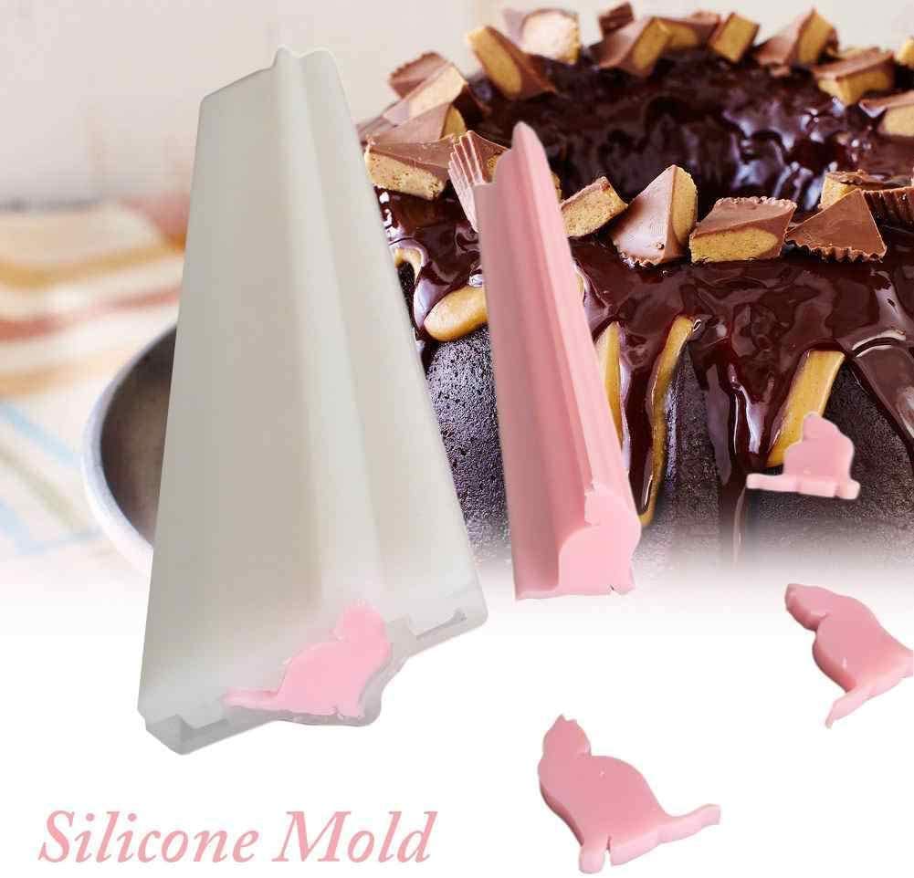 Cat Shaped Long Tube Silicone Soap Mold Kitten Kitty Column Chocolate Candy Mold Handmade Candle Mold Embed Soap Making Supplies image 6