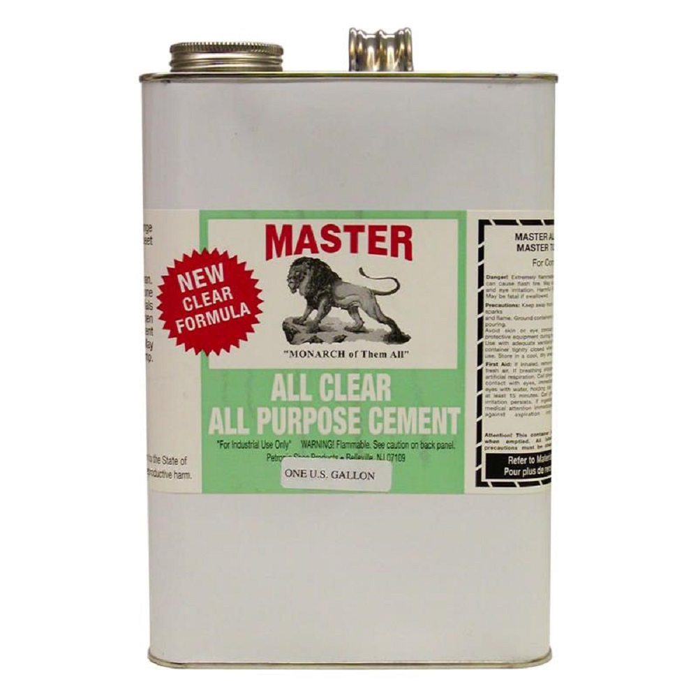 Master All Clear Cement 1 Gal. | Great Pair Store
