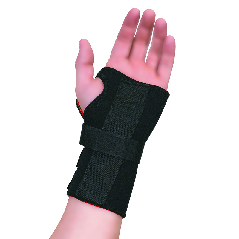 Thermoskin Carpal Tunnel w/ Dorsal Stay, Left, Black, Item 8*168
