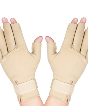 Beige Arthritis Gloves