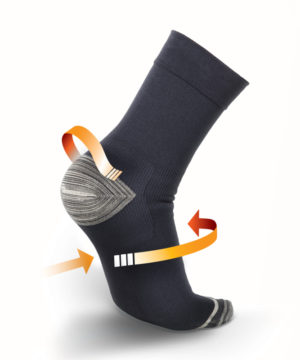 MAIN Thermoskin Crew Sock with Arrow