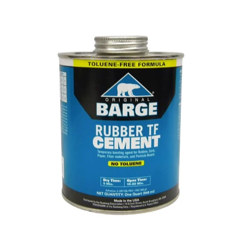 Barge All Purpose Cement Glue 1 Quart Adhesive Includes Applicator Brush