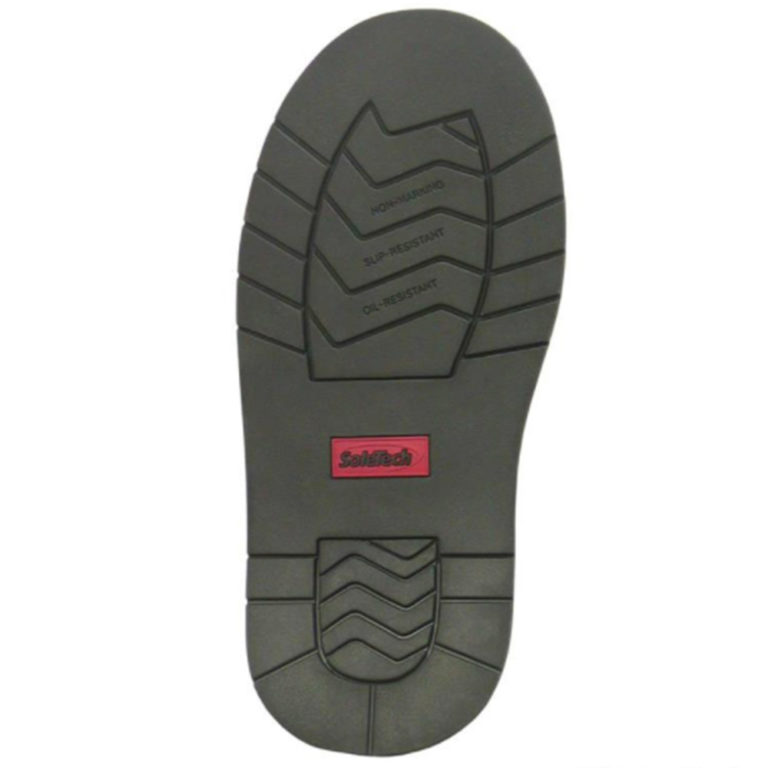 Soletech '8I ORTHOSOLE ' Black Fullsole Rubber Replacement Shoe Repair ...