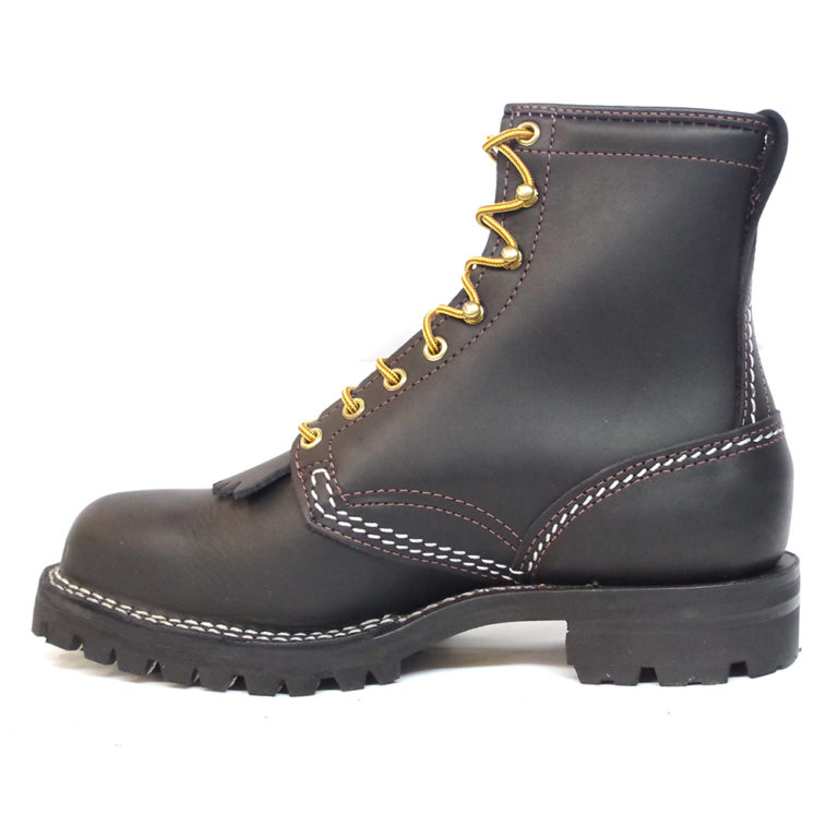 Wesco 'JOBMASTER' ST208100 Men's Work Boots Brown Leather #100 Vibram ...