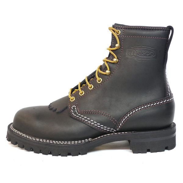 Wesco 'JOBMASTER' ST208100 Men's Work Boots Brown Leather #100 Vibram ...