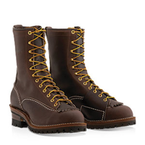 wesco highliner leather boot