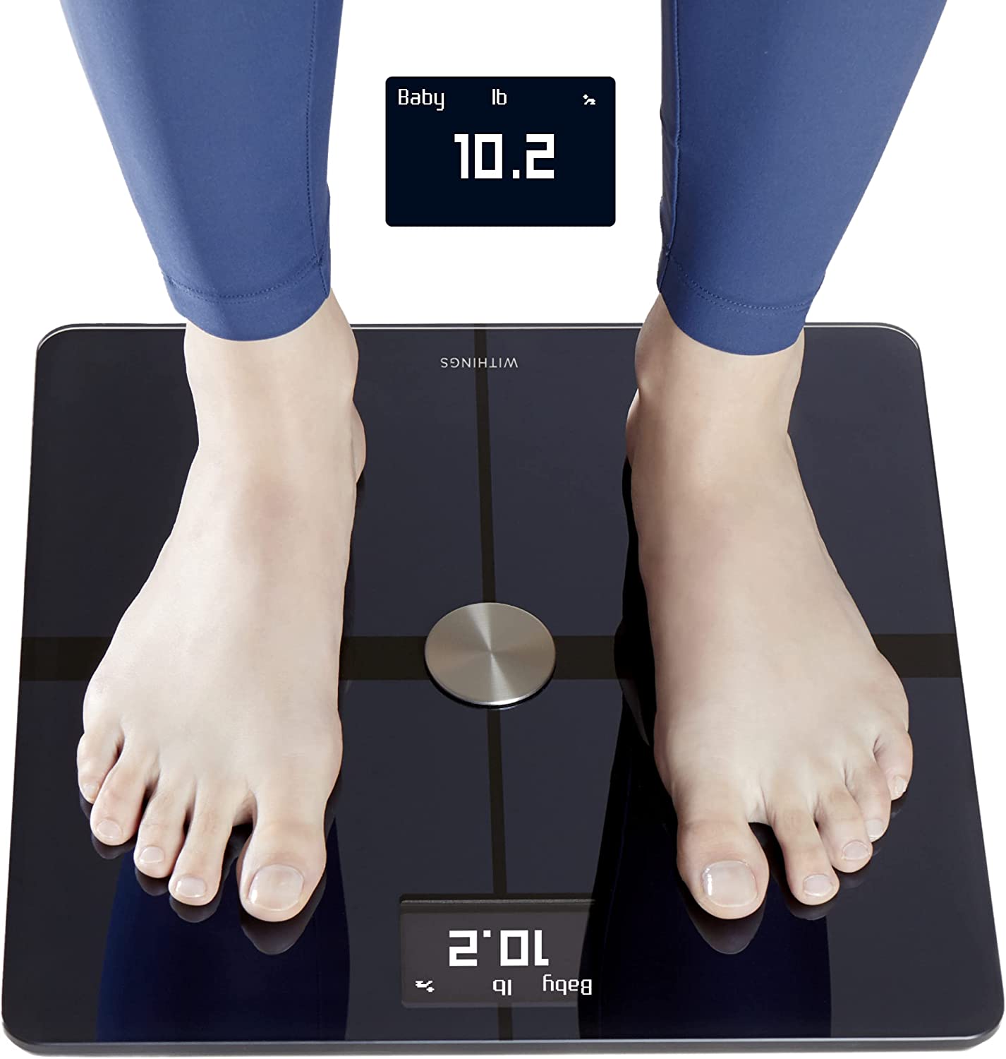 Withings - Body Comp Complete Body Analysis Smart Wi-Fi Scale