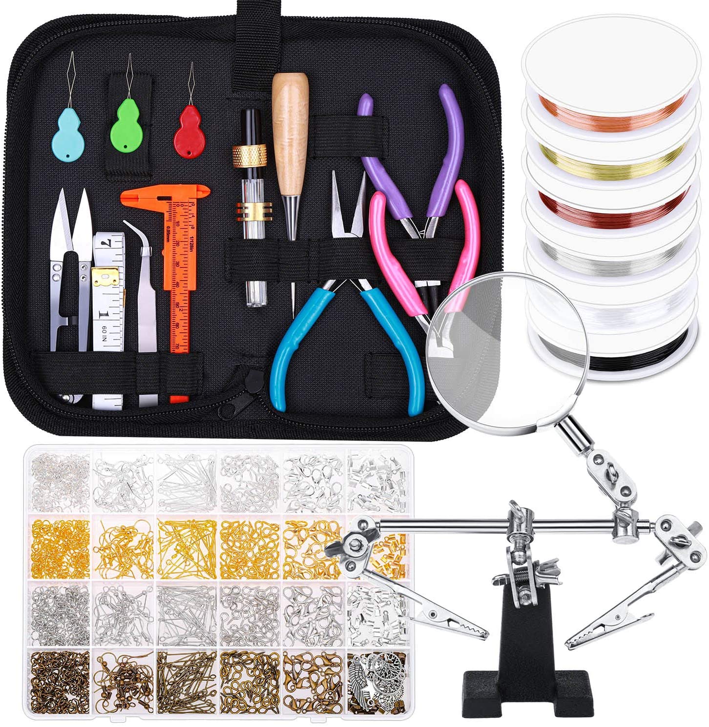 DIY Charm Bracelet Making Kit, Baymyer 76 Pcs Jewelry Making Supplies with  Snake Chain, Charm Beads for Bracelet Jewelry Making Crafts, Jewelry Making  Charm Kit for Women Girls,Metal, Pink : Amazon.in: Home