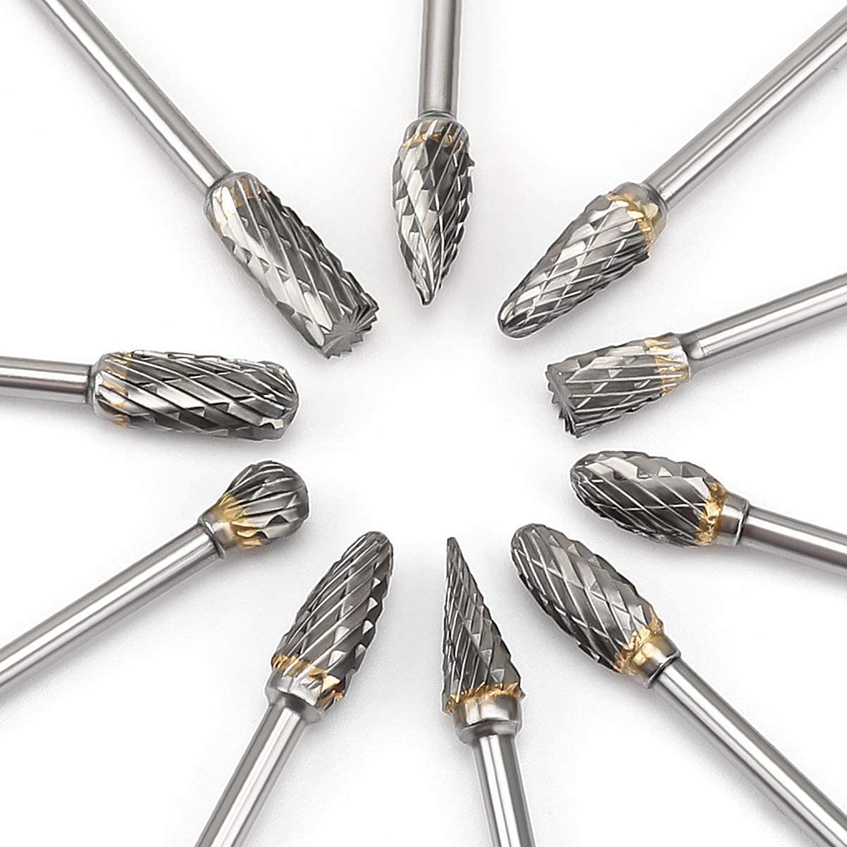 Tungsten Steel Grinding Head, 10 Different Shapes Tungsten Steel Wear  Resistance for Dremel Wood Carving Bits for Woodworking: Buy Online at Best  Price in UAE 