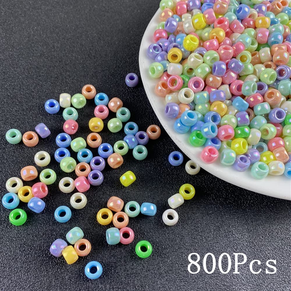 800 Acrylic Beads for Jewelry Making Supplies for Adults 400